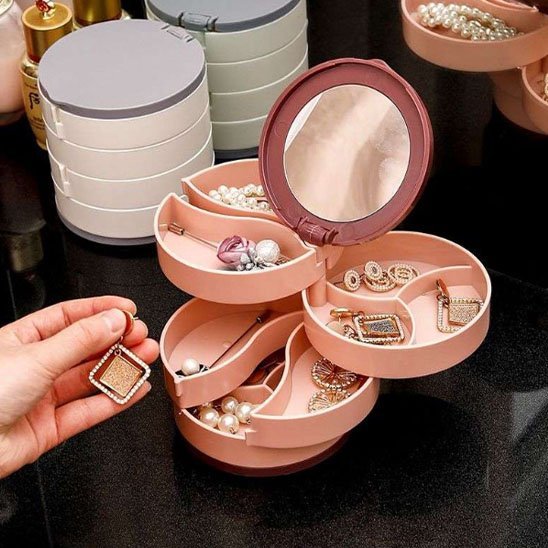 boite a bijoux fille bijoucase rose