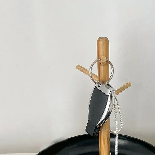 Rangement Clé - BranchRoundTray™ - Noir - Rangement Éclair