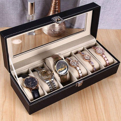 Boite a bijoux tempobox six emplacements