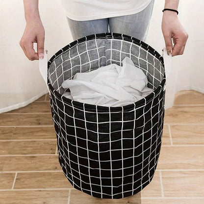 panier a linge linbox noir