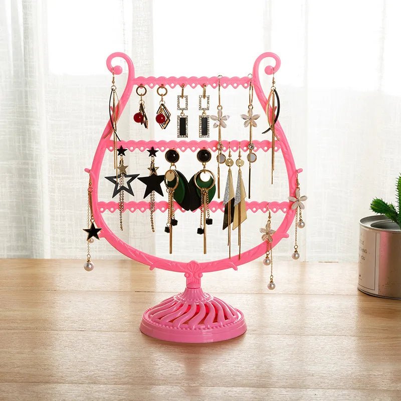 Rangement Bijoux - JewelryDisplayHolder™ - Rose - Rangement Éclair